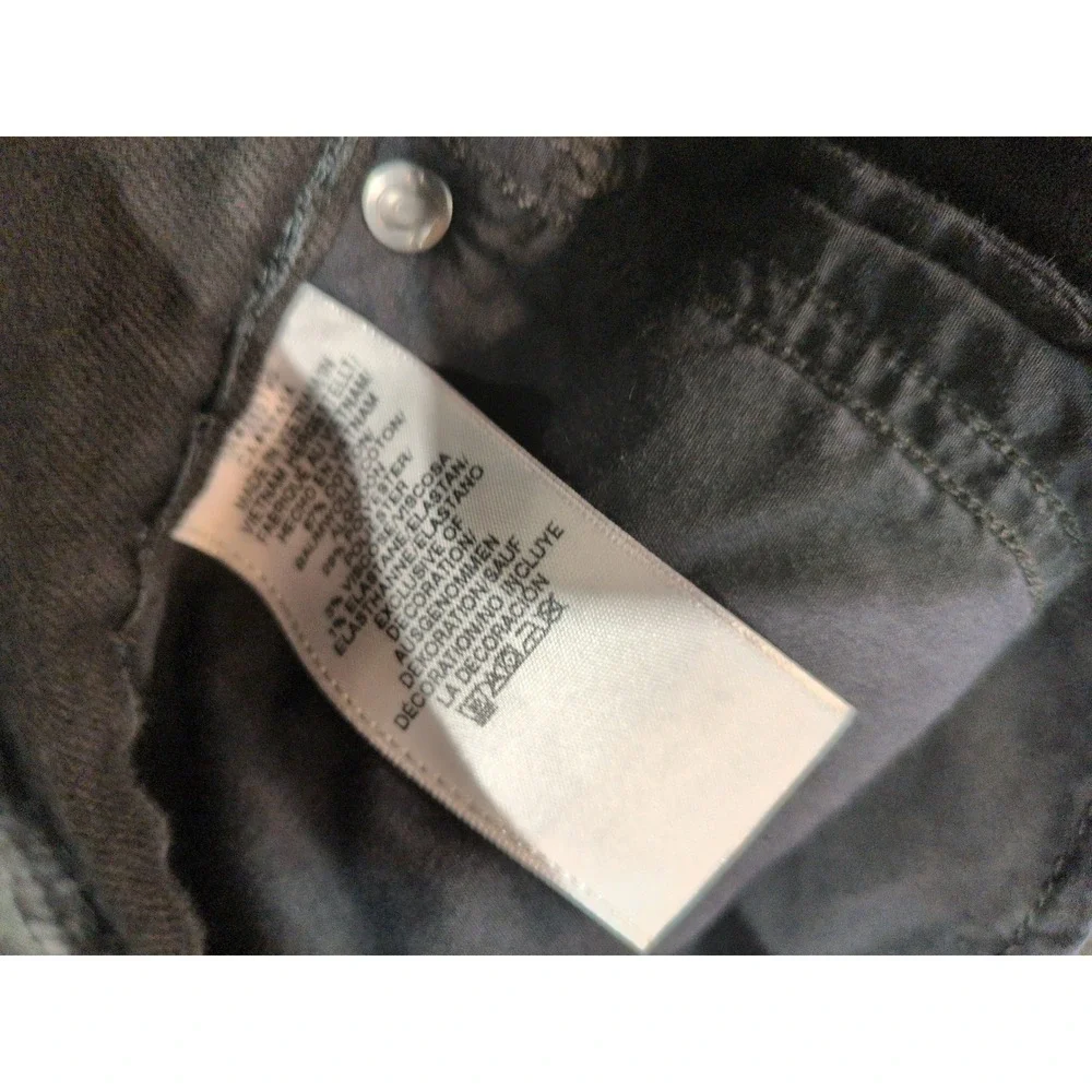 True Religion Ricky Relaxed Straight Black Jeans Mens 44 Thick Stitch Streetwear